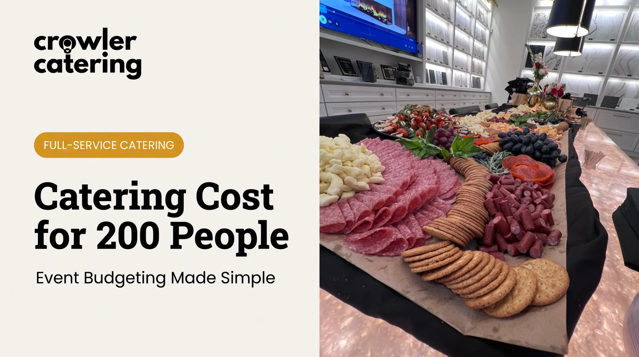 Catering Cost for 200 People