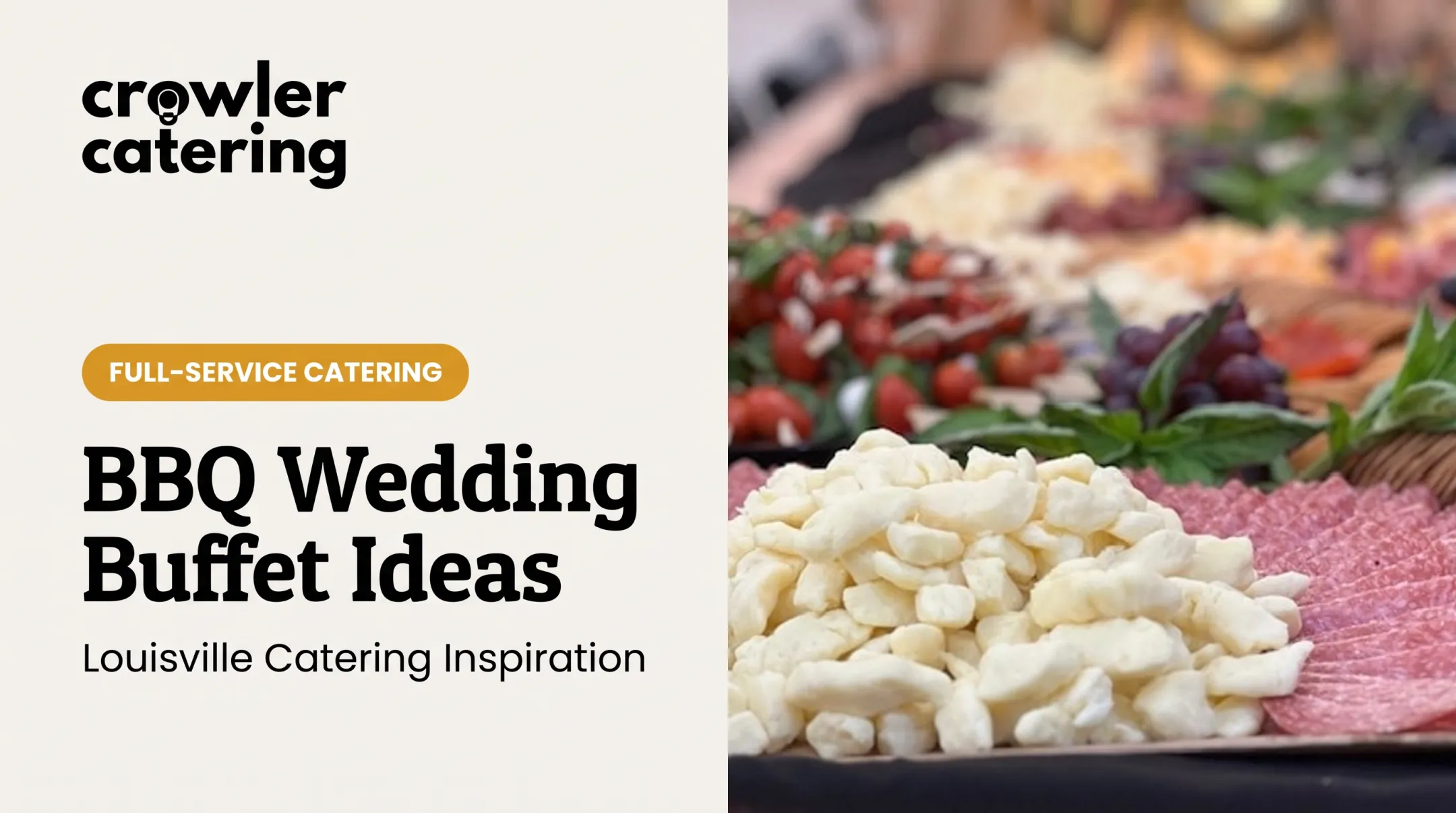 BBQ Wedding Buffet Ideas