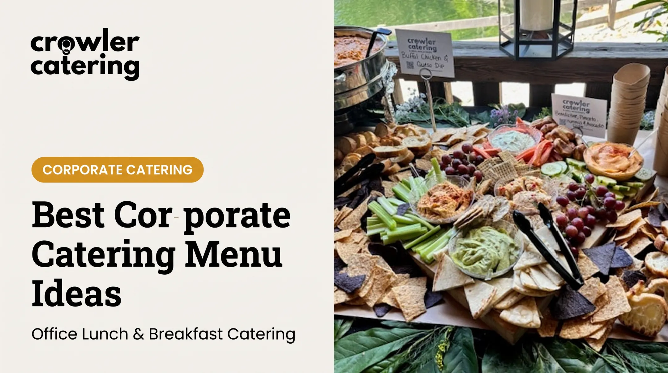 Best Corporate Catering Menu Ideas