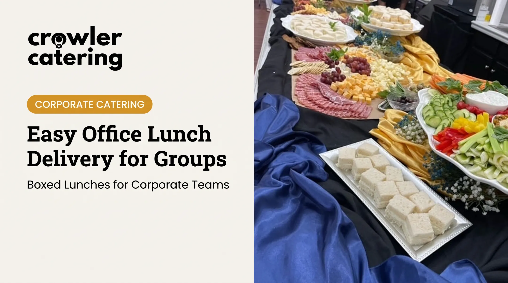 Easy Office Lunch Delivery for Groups