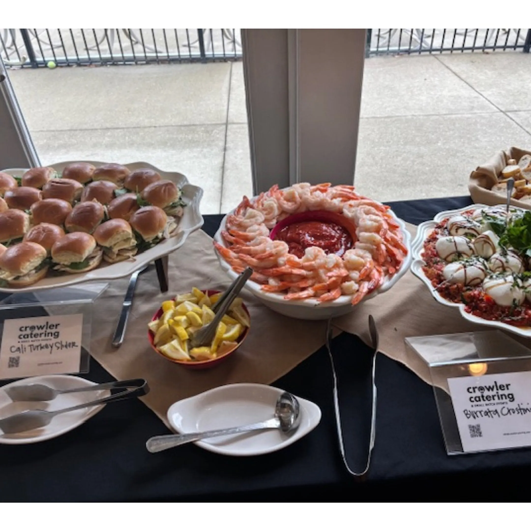 Sliders and Appetizer Catering