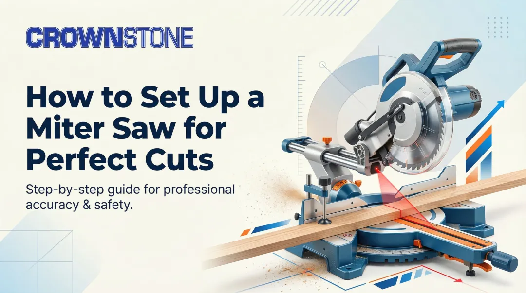 How to Set Up a Miter Saw for Perfect Cuts
