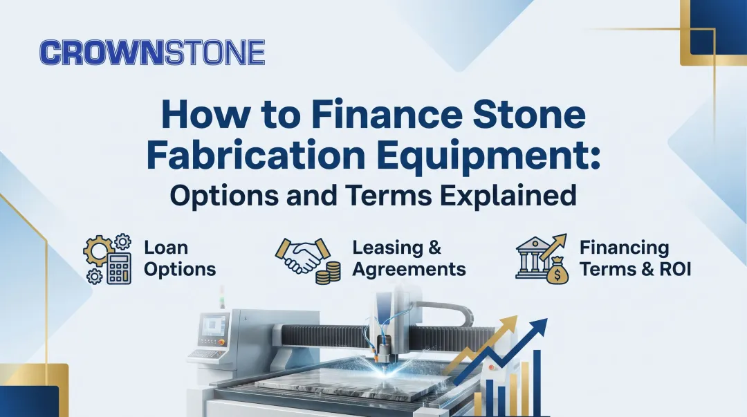 How to Finance Stone Fabrication Equipment: Options and Terms Explained