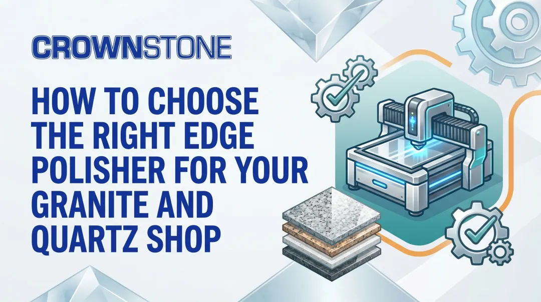 How to Choose the Right Edge Polisher for Your Granite and Quartz Shop