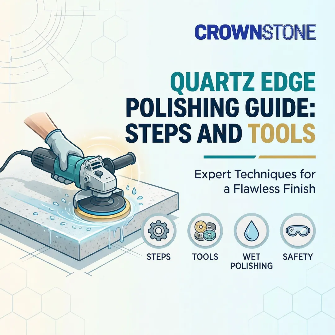 Quartz Edge Polishing Guide: Steps and Tools