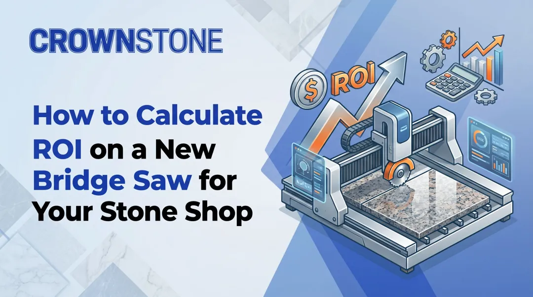 How to Calculate ROI on a New Bridge Saw for Your Stone Shop