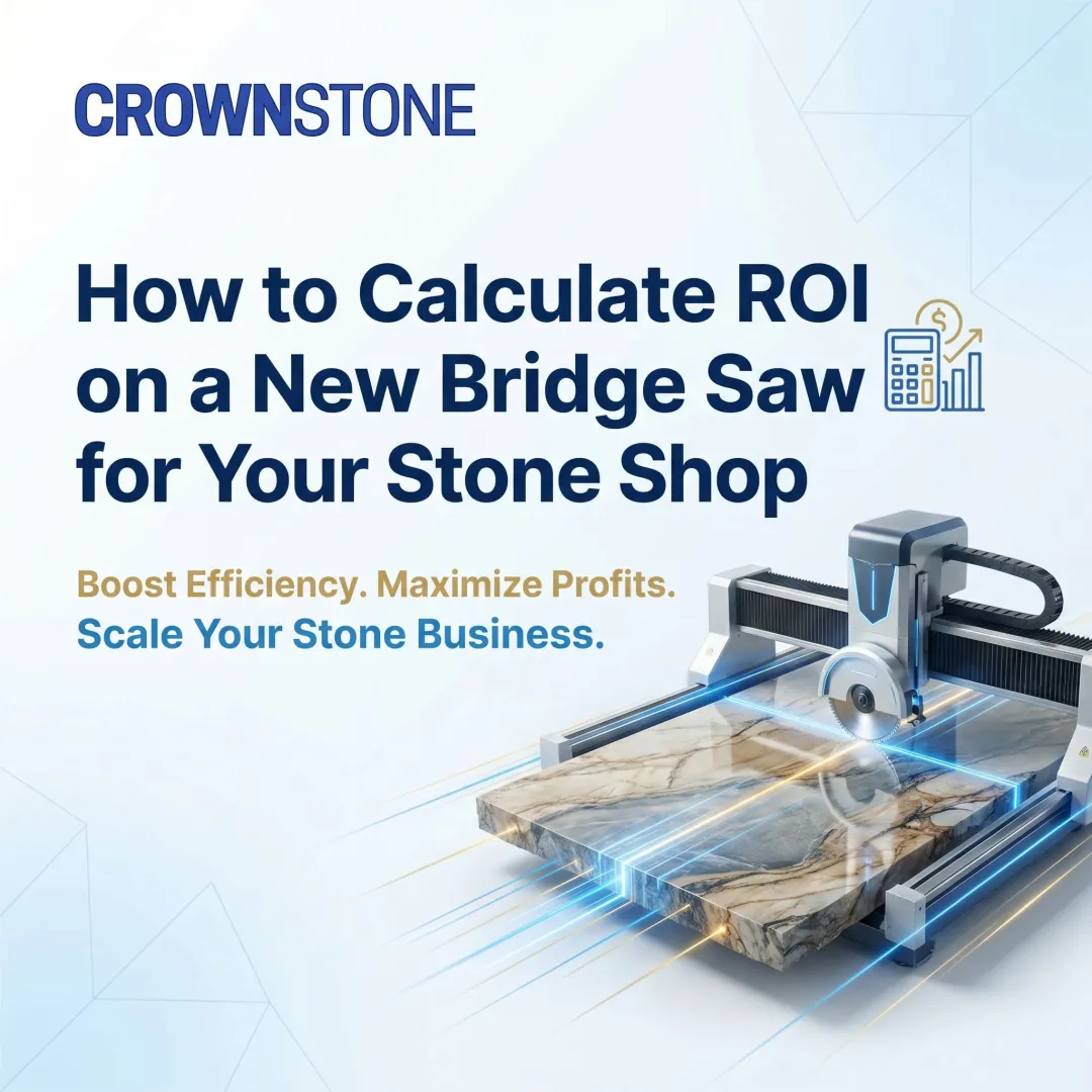 How to Calculate ROI on a New Bridge Saw for Your Stone Shop