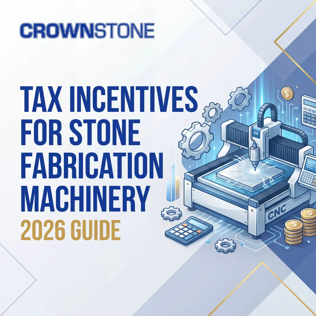 Tax Incentives for Stone Fabrication Machinery: 2026 Guide