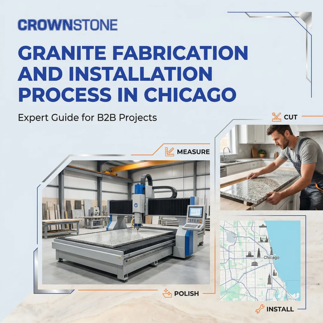 Granite Fabrication and Installation Process in Chicago