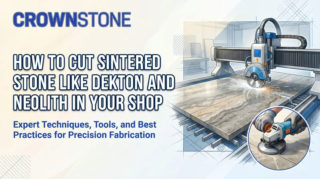 How to Cut Sintered Stone Like Dekton and Neolith in Your Shop