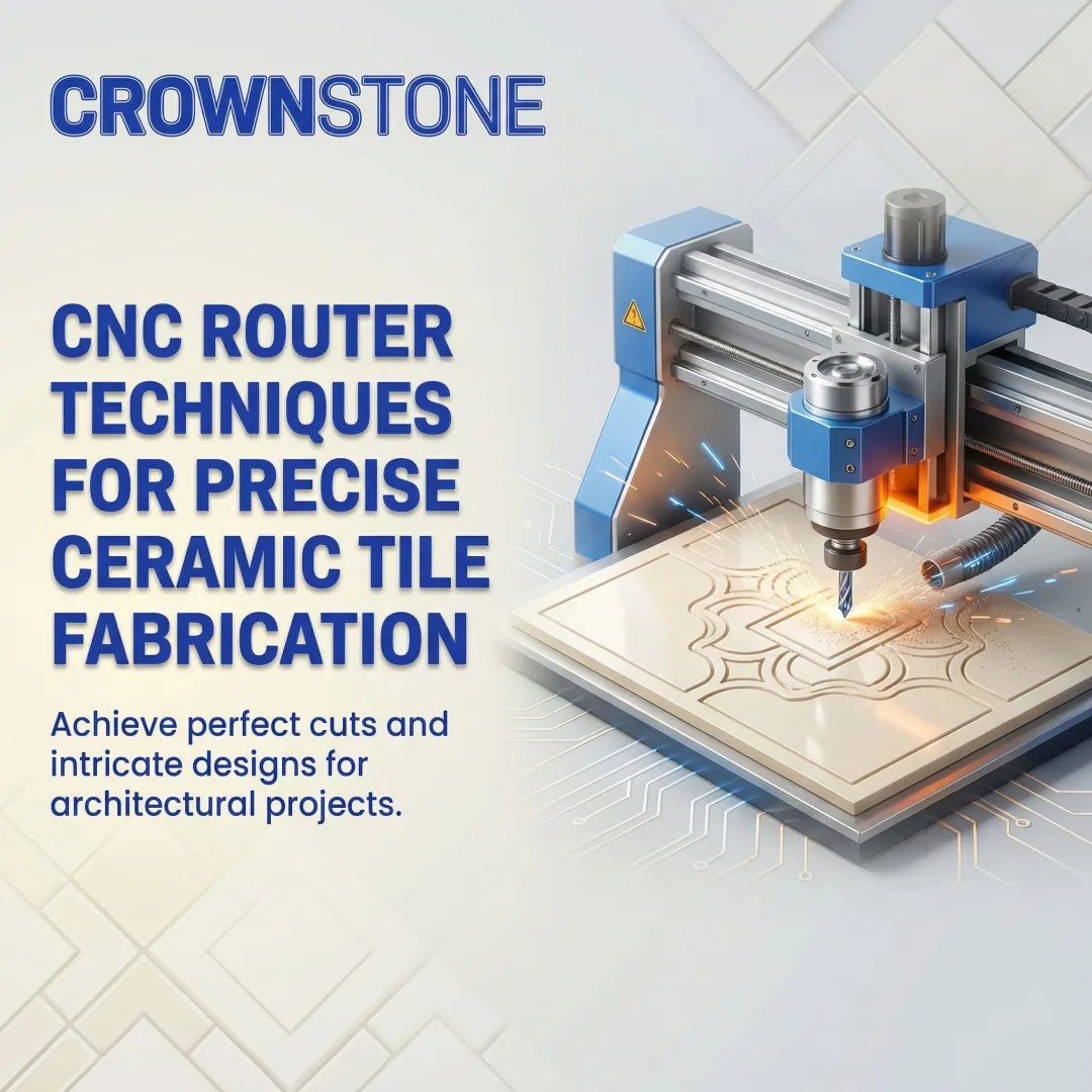 CNC Router Techniques for Precise Ceramic Tile Fabrication