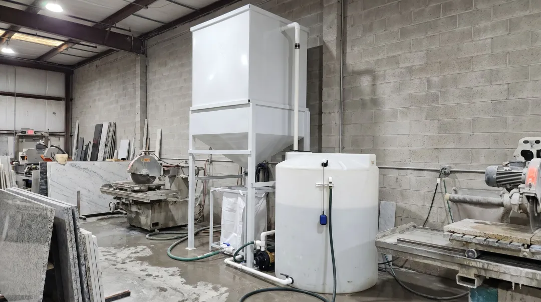 Crown Stone USA automatic water recycling system 40 GPM and 70 GPM configurations