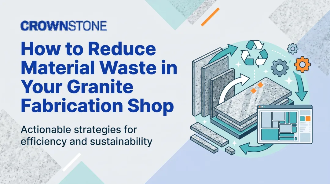 How to Reduce Material Waste in Your Granite Fabrication Shop