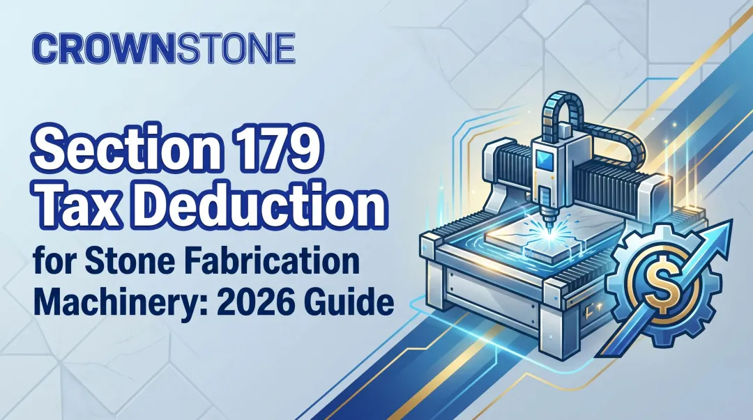 Section 179 Tax Deduction for Stone Fabrication Machinery: 2026 Guide