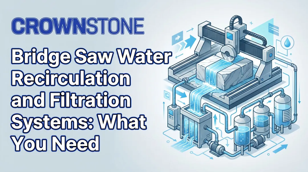 Bridge Saw Water Recirculation and Filtration Systems: What You Need