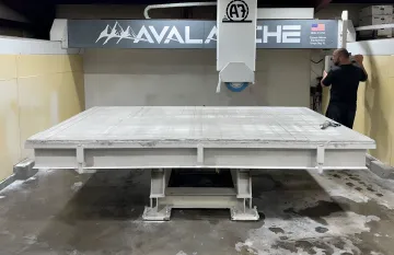 Crown Stone USA Bridge Saw Table