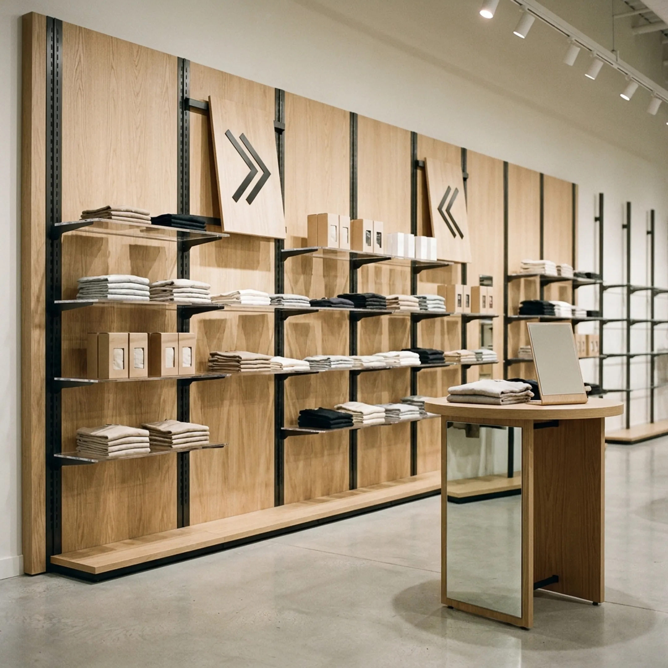 Wall-Mounted and Floor-Fixture Displays