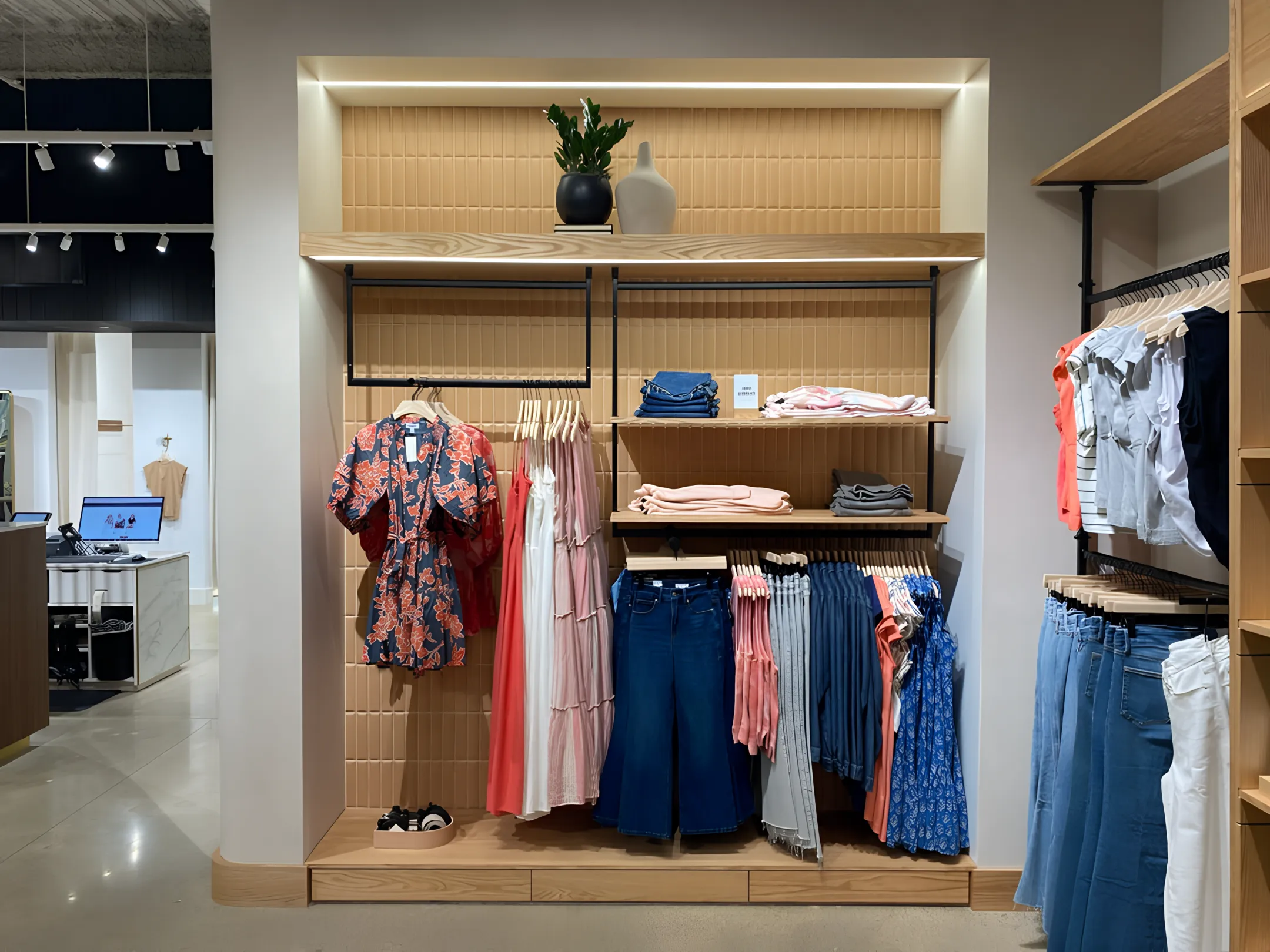Clothing Store Design and Fixture Solution