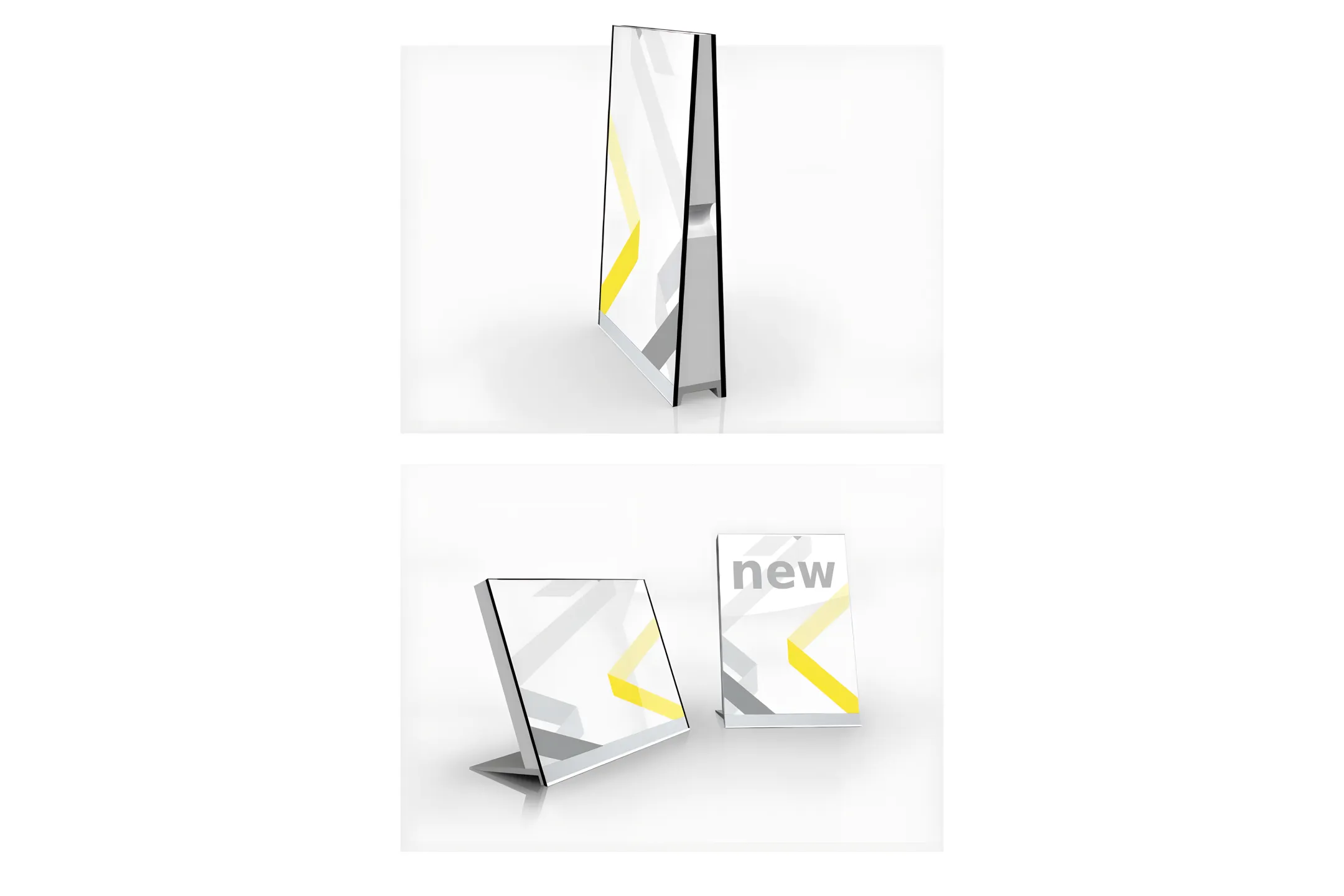 Retail Aisle Signs and Shelf Markers | Wall Mounted Poster Display Racks