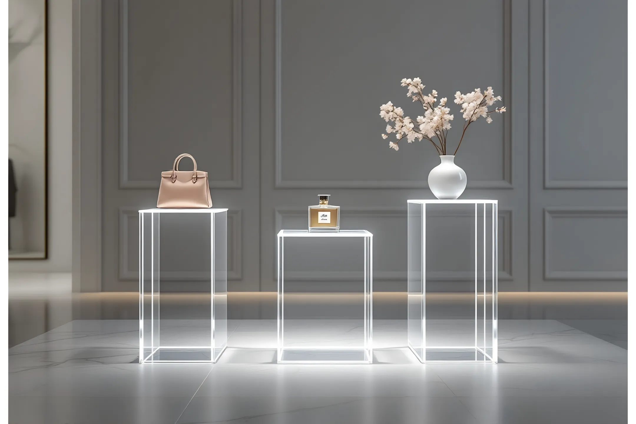 Acrylic Display Pedestals
