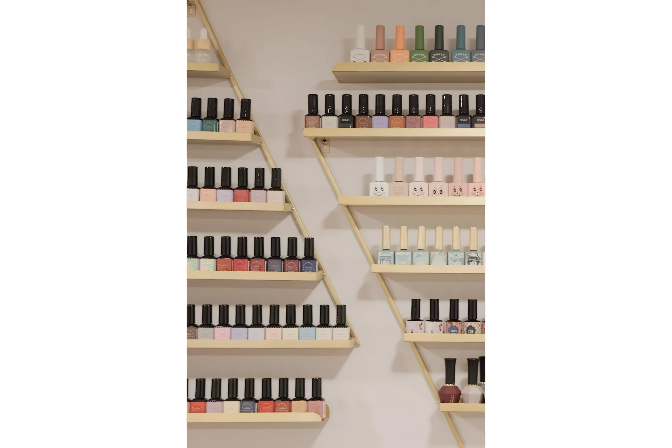 Nail Polish Wall Display Racks