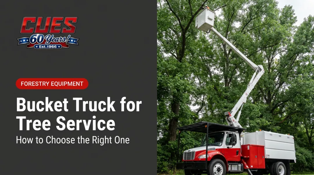Bucket Truck for Tree Service: How to Choose the Right One