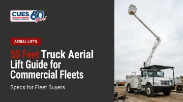 50 Feet Truck Aerial Lift Guide for Commercial Fleets