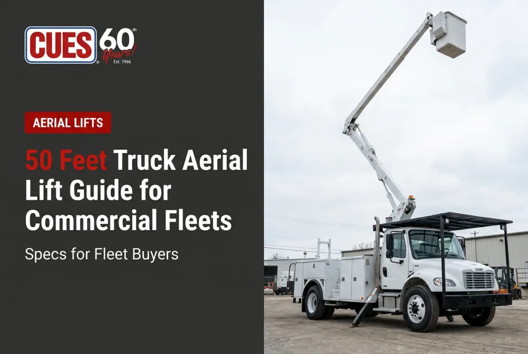 50 Feet Truck Aerial Lift Guide for Commercial Fleets