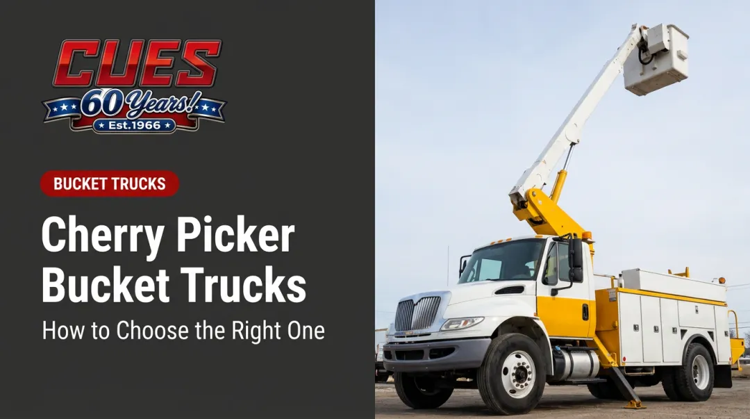 Cherry Picker Bucket Trucks: How to Choose the Right One