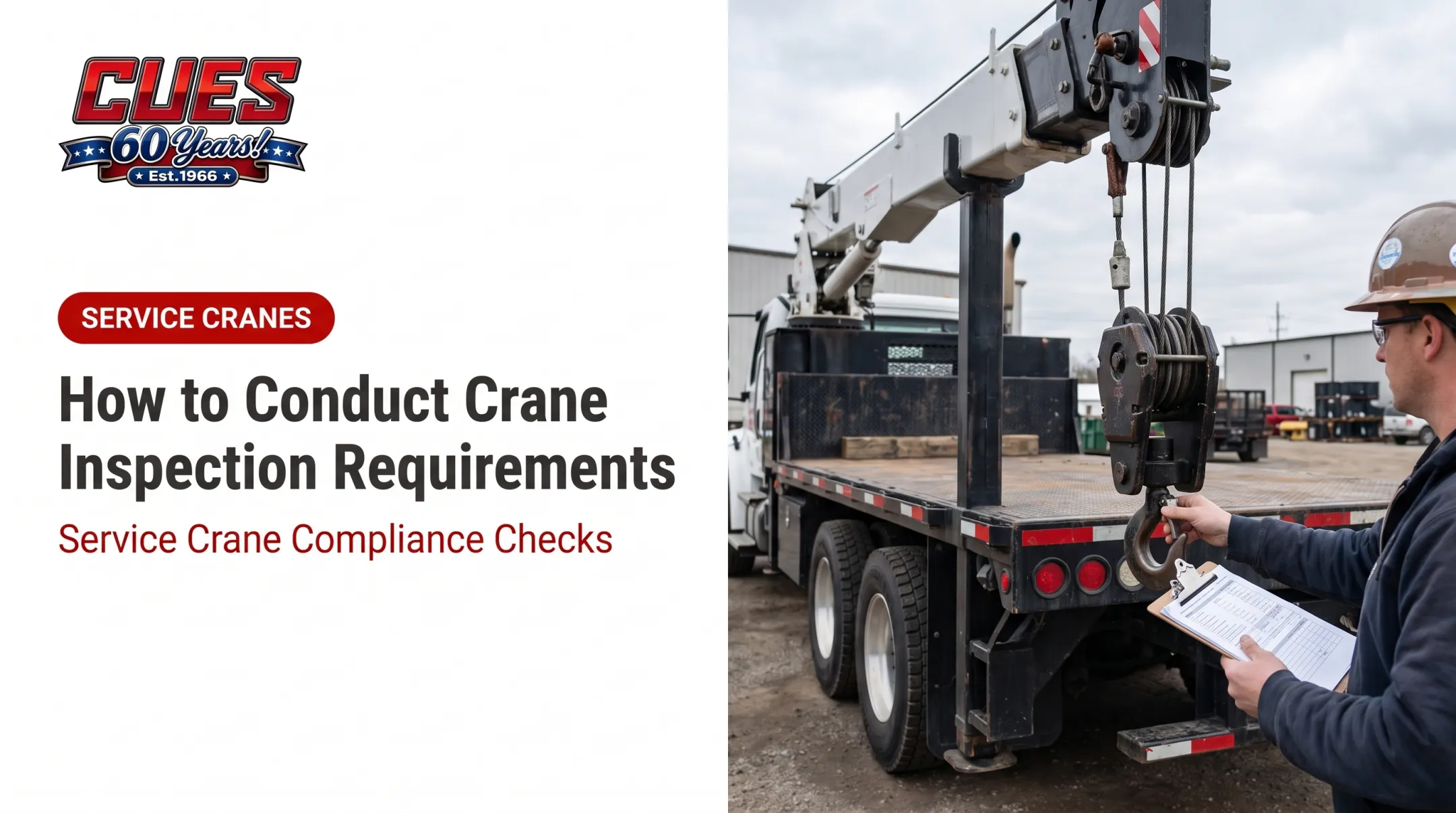 How to Conduct Crane Inspection Requirements