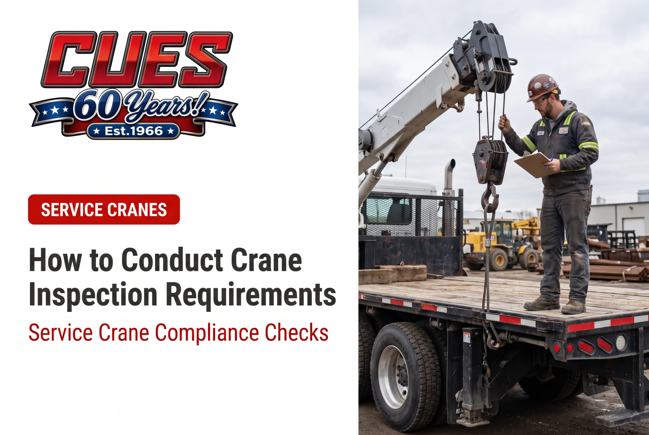 How to Conduct Crane Inspection Requirements