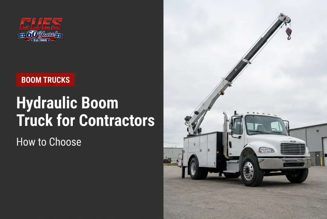 Hydraulic Boom Truck for Contractors: How to Choose