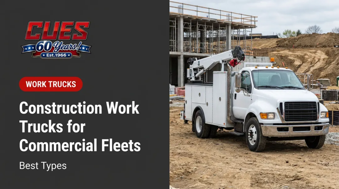 Construction Work Trucks for Commercial Fleets: Best Types