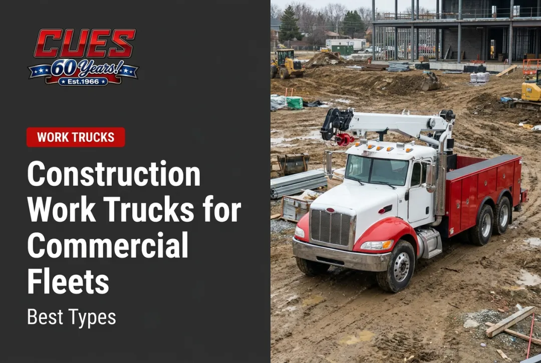Construction Work Trucks for Commercial Fleets: Best Types