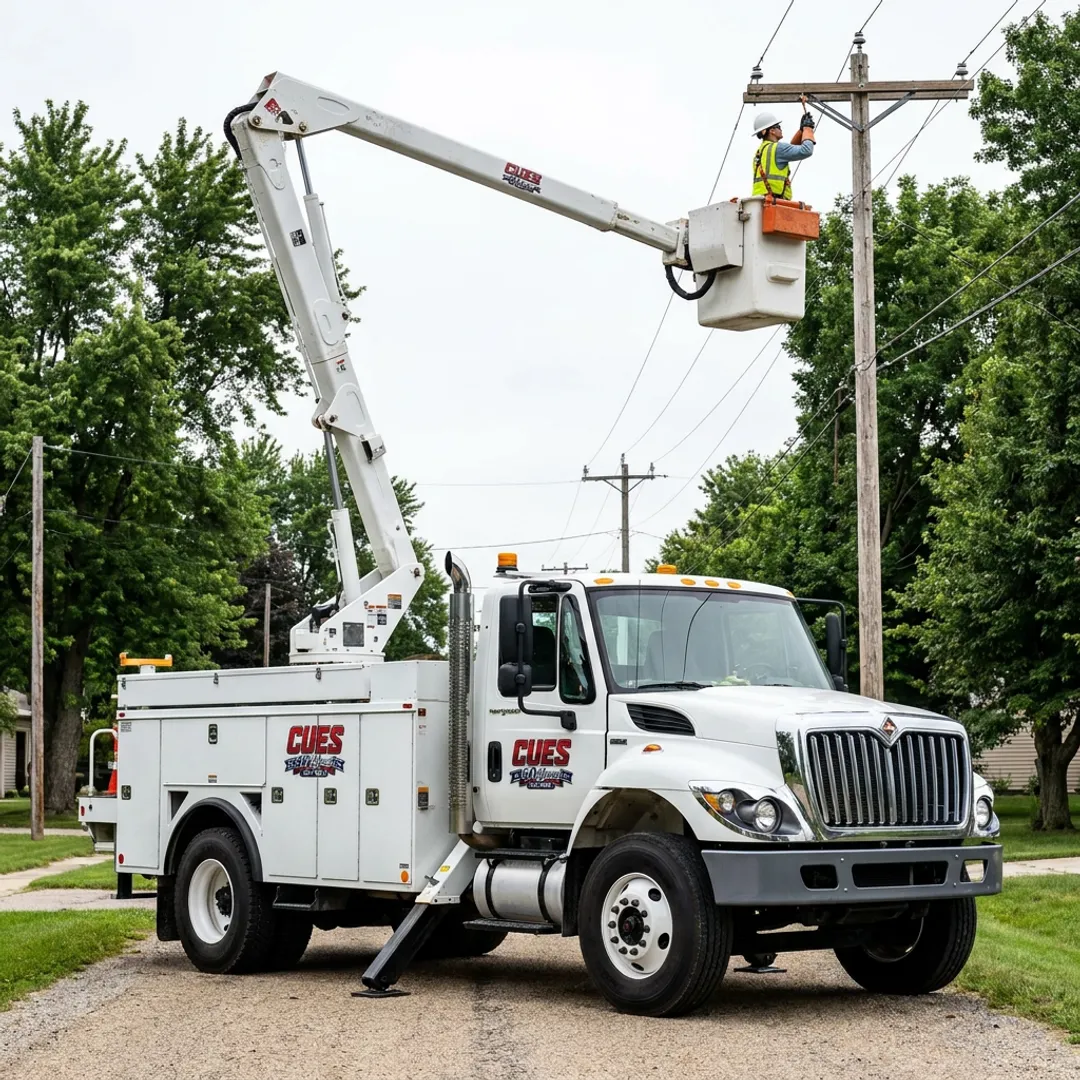 Electric Utility Bucket Truck