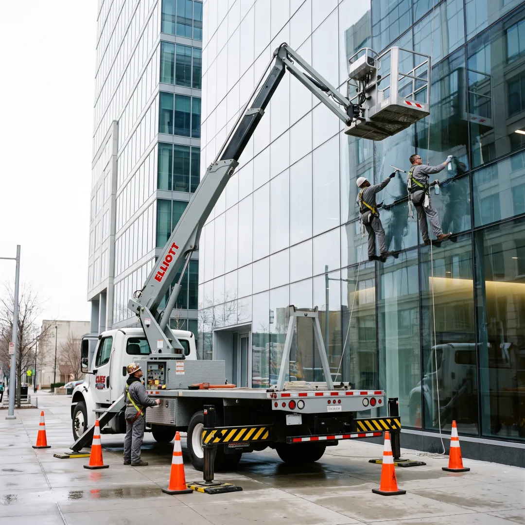 High-Rise Window Washing & Maintenance