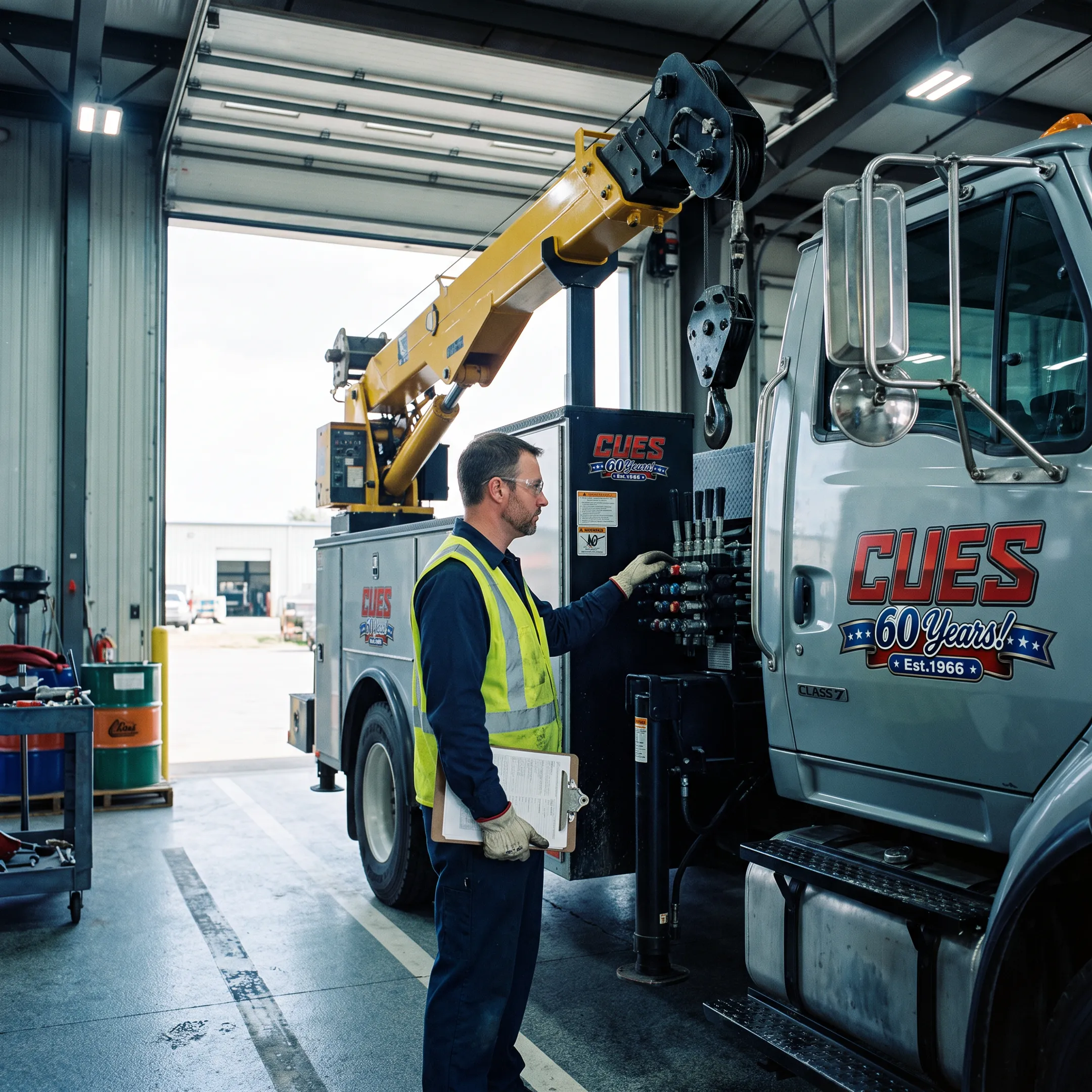 Commercial crane repair