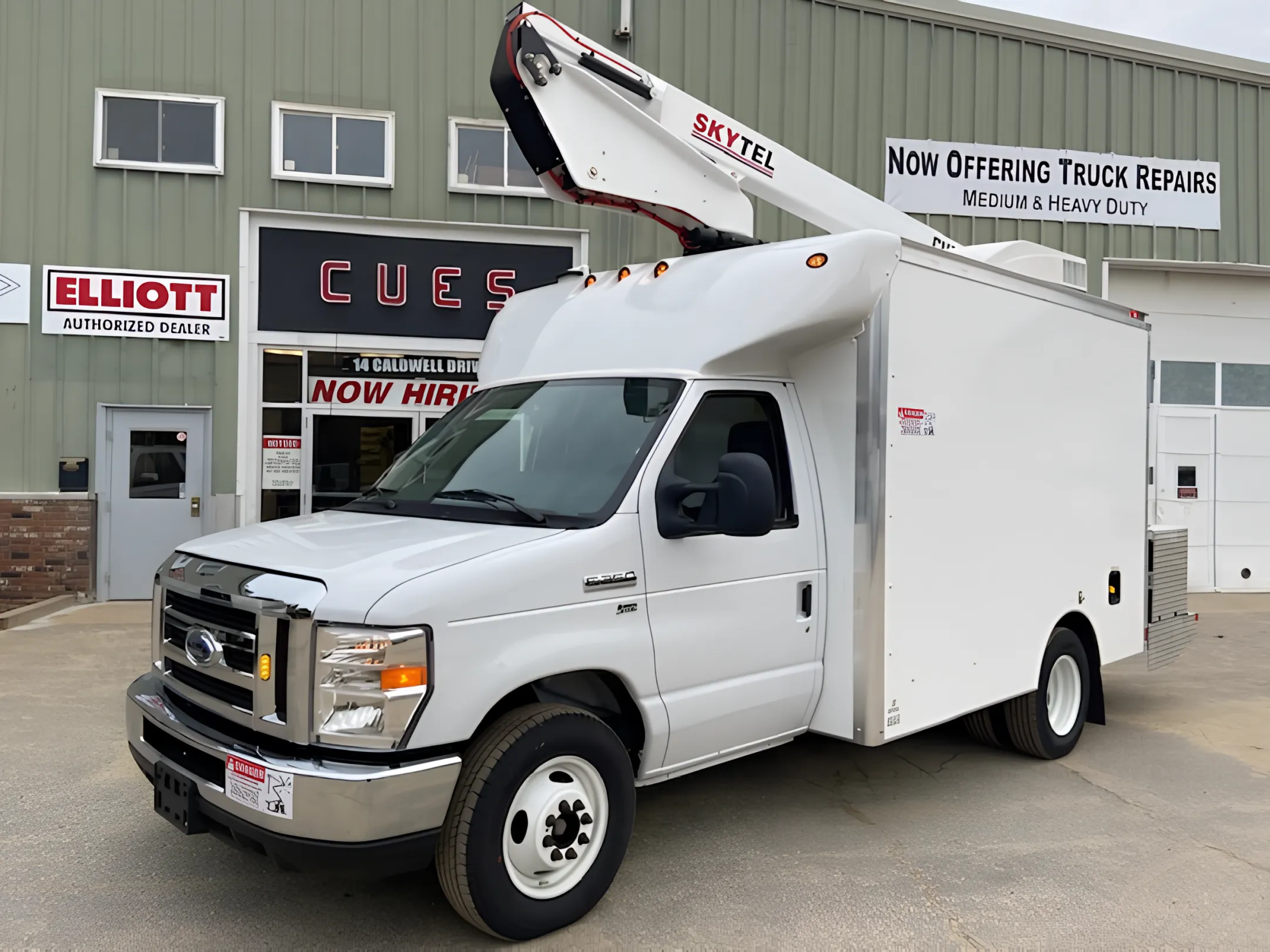 Municipal crane fleet service