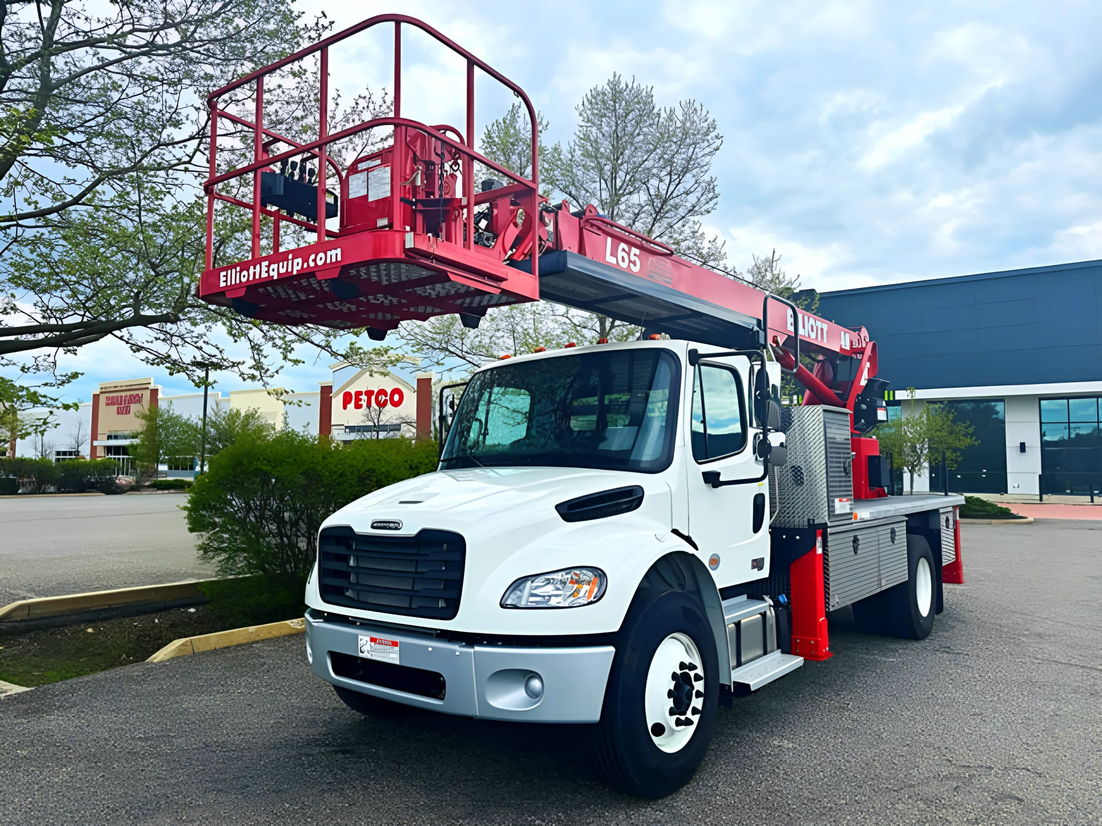 Aerial Boom Bucket Truck Repair