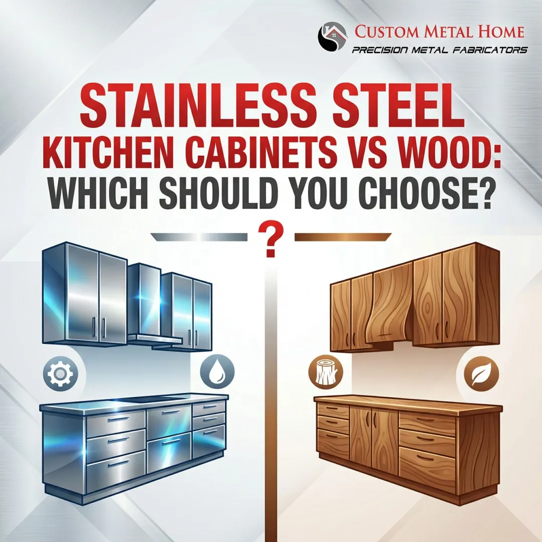 Stainless Steel Kitchen Cabinets vs Wood: Which Should You Choose?