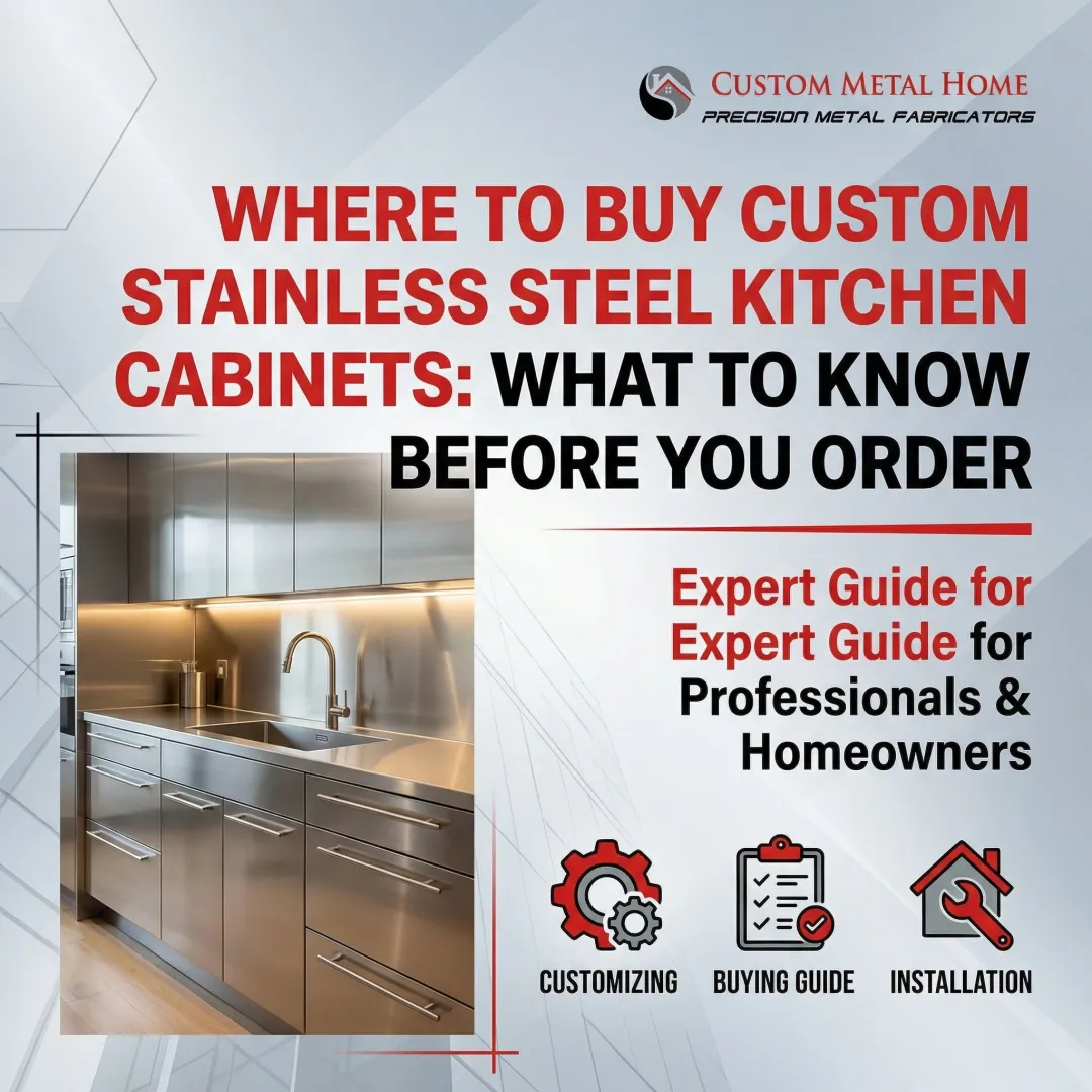 Where to Buy Custom Stainless Steel Kitchen Cabinets: What to Know Before You Order