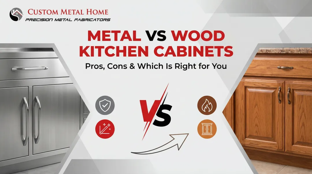 Metal vs Wood Kitchen Cabinets: Pros, Cons & Which Is Right for You