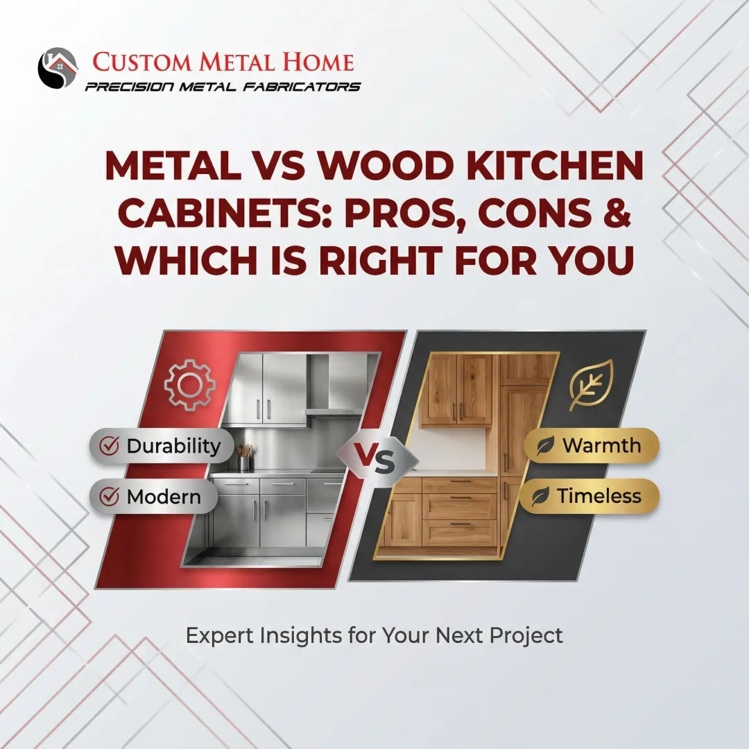 Metal vs Wood Kitchen Cabinets: Pros, Cons & Which Is Right for You