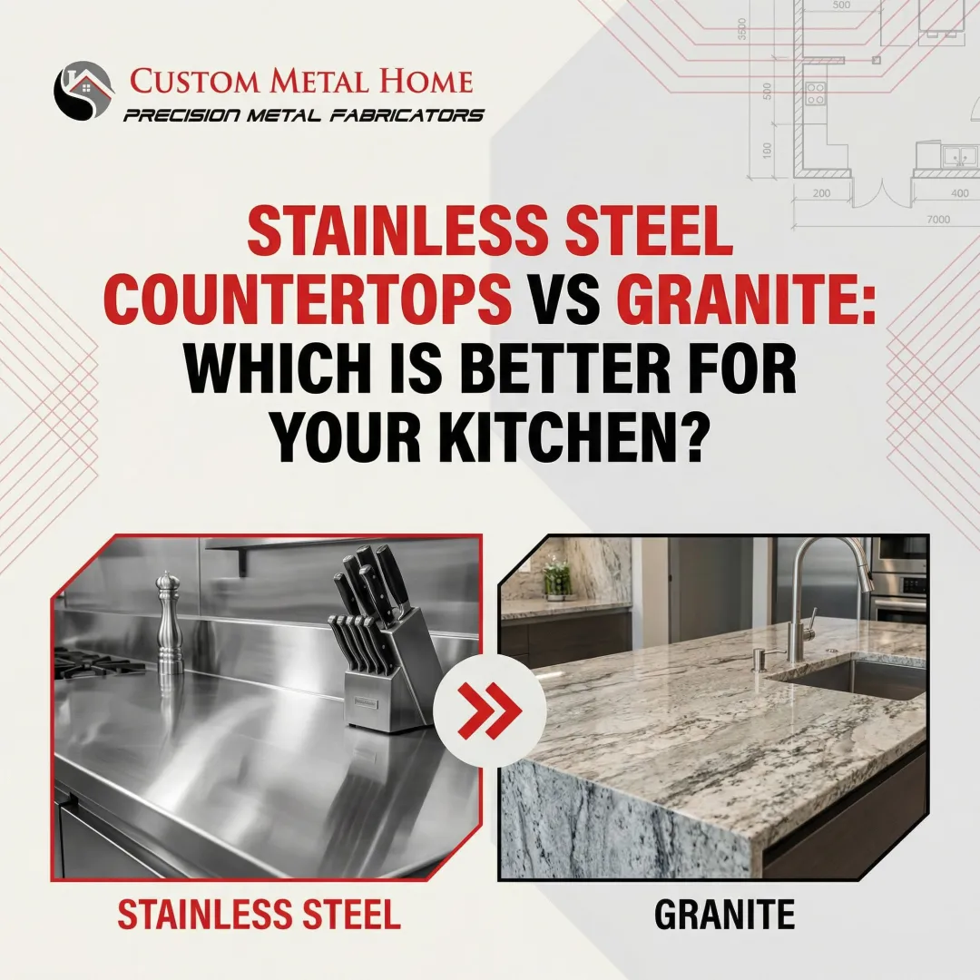 Stainless Steel Countertops vs Granite: Which Is Better for Your Kitchen?