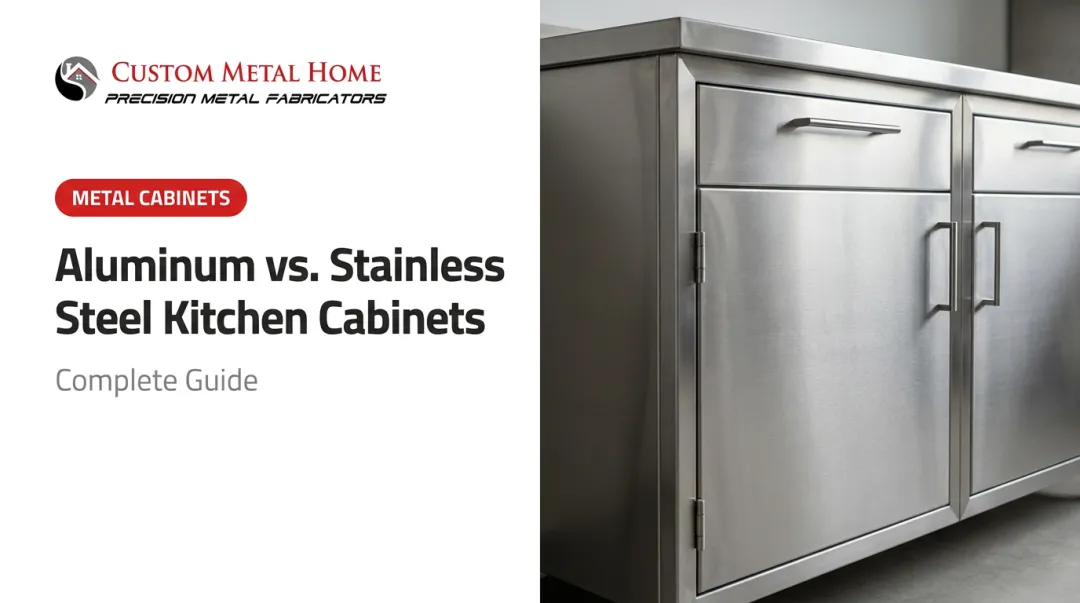 Aluminum vs. Stainless Steel Kitchen Cabinets: Complete Guide