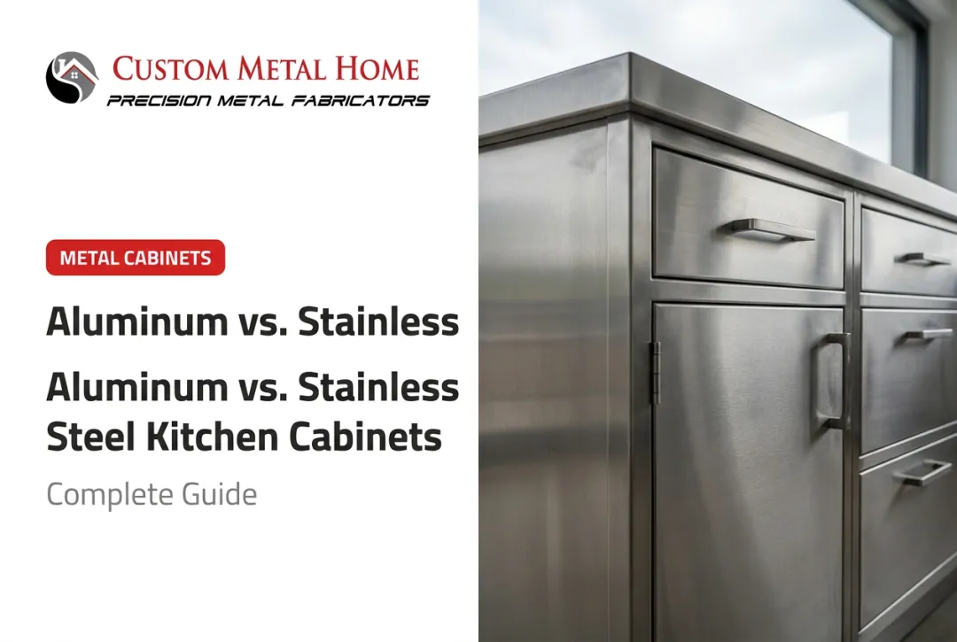 Aluminum vs. Stainless Steel Kitchen Cabinets: Complete Guide