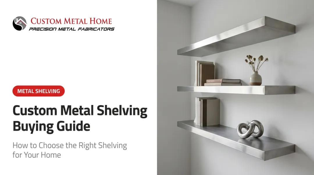 Custom Metal Shelving Buying Guide: How to Choose the Right Shelving for Your Home
