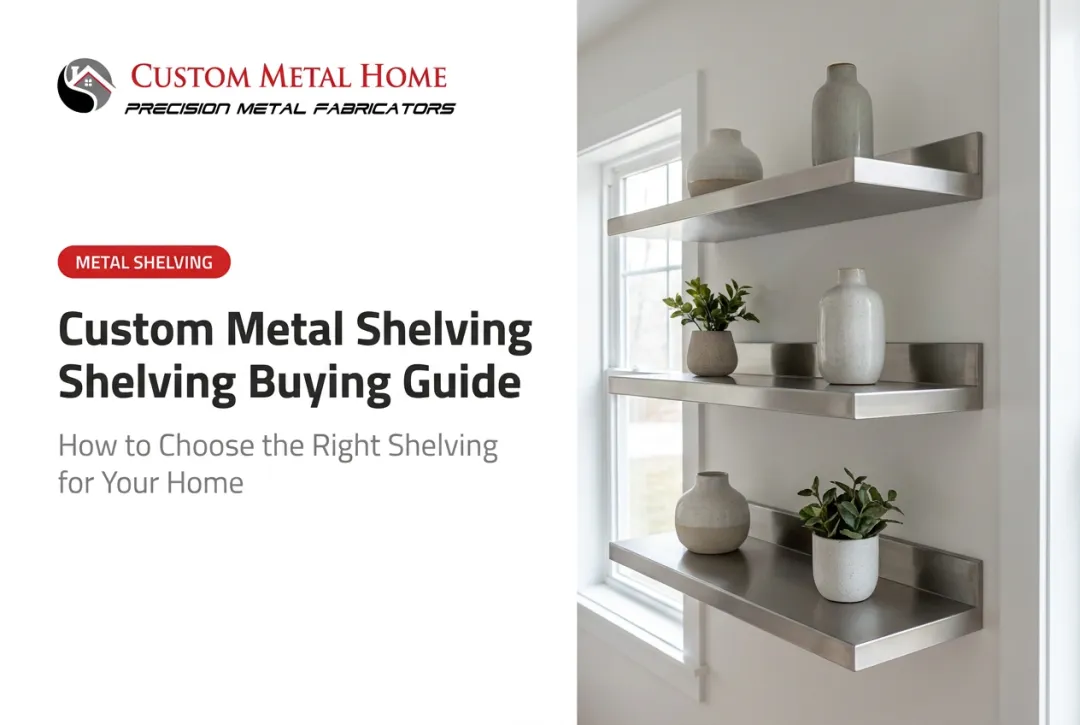 Custom Metal Shelving Buying Guide: How to Choose the Right Shelving for Your Home