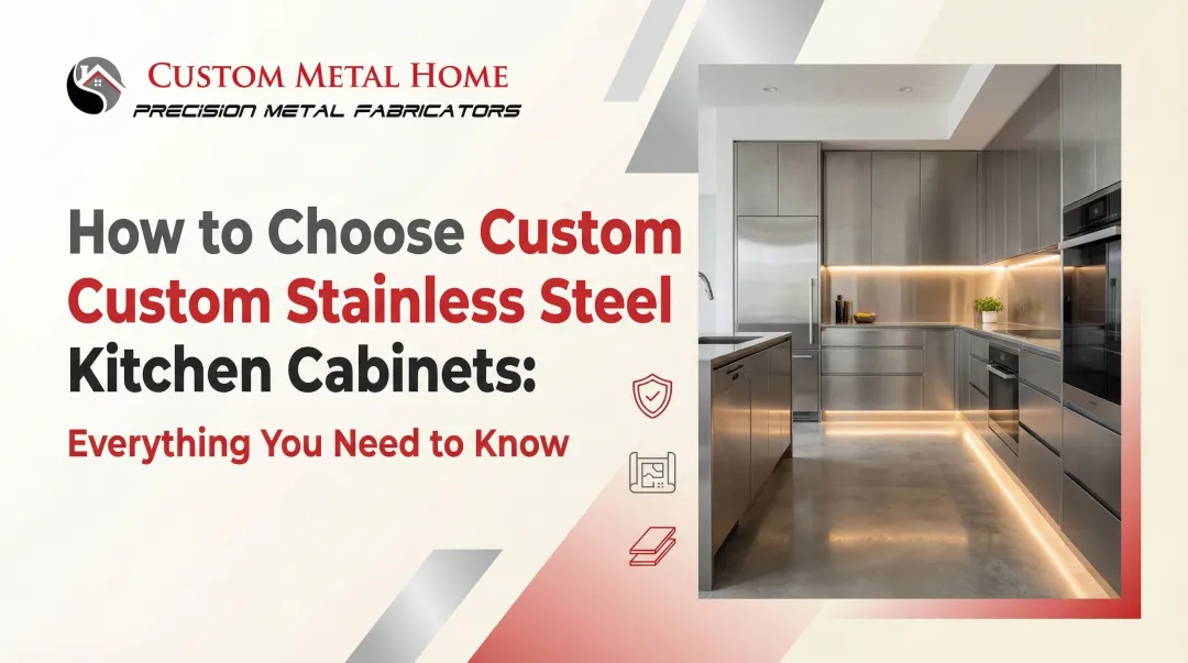 How to Choose Custom Stainless Steel Kitchen Cabinets: Everything You Need to Know