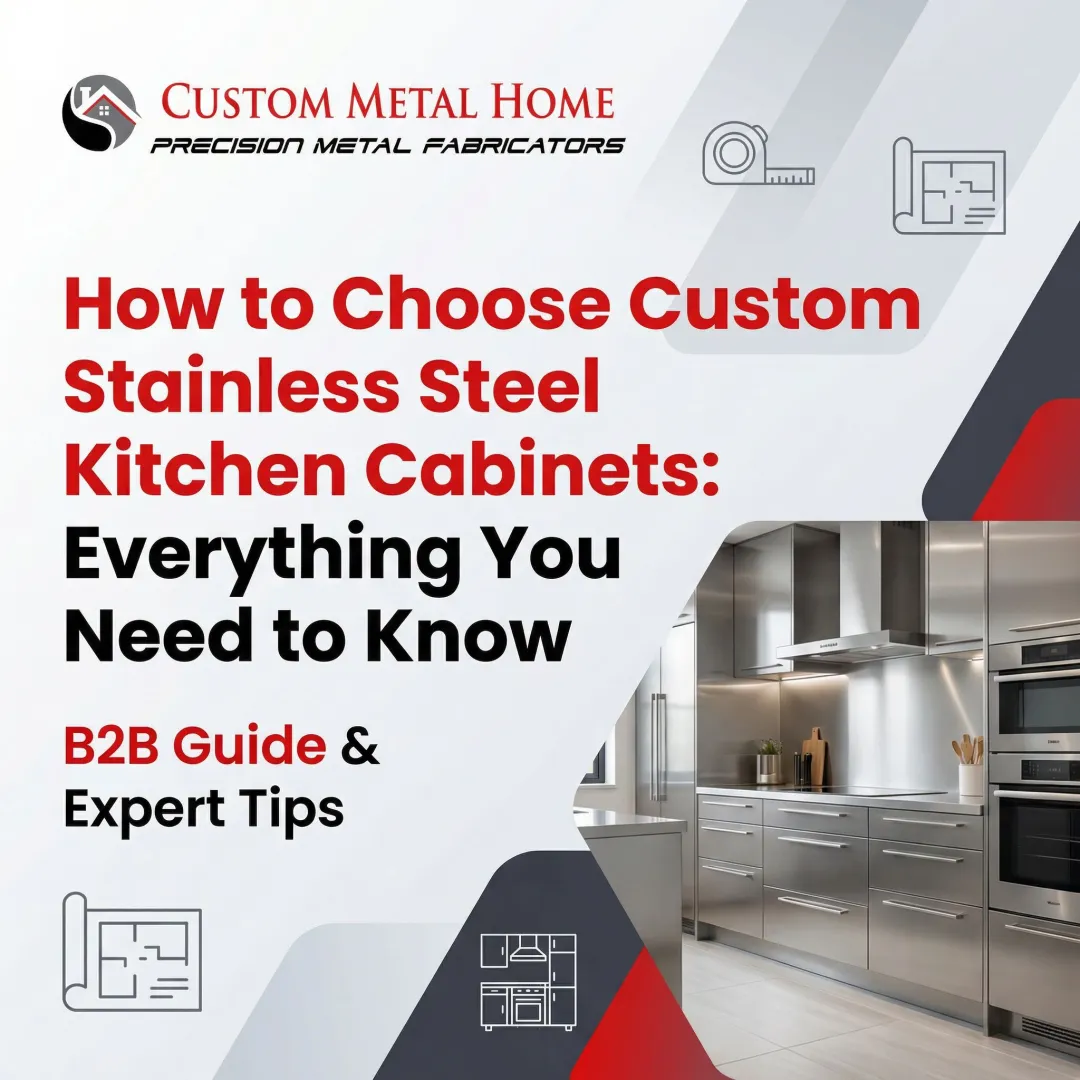 How to Choose Custom Stainless Steel Kitchen Cabinets: Everything You Need to Know